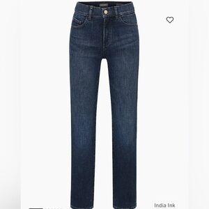 DL1961 Demie Straight high waisted wide leg jean. NWOT
Size 27